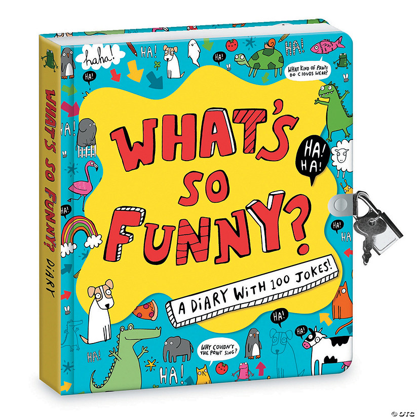 Peaceable Kingdom What's So Funny Diary (Jokes Reveal Diary) Image