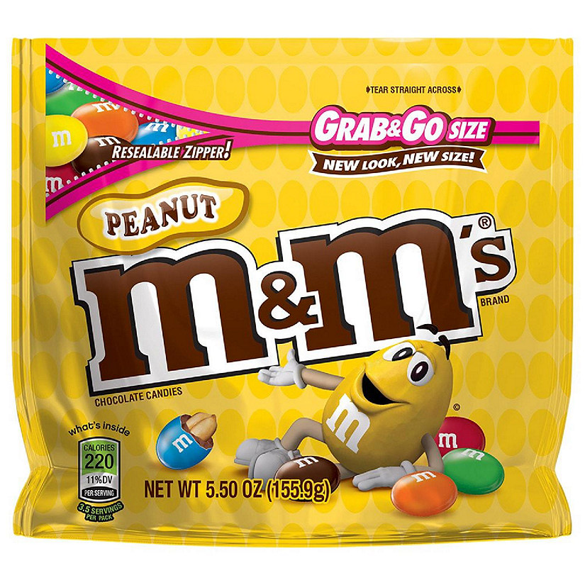 Peanut Chocolate Candy Grab & Go - 5.5 Oz (Case of 12) Image