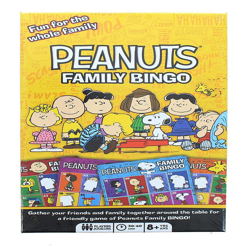 Peanuts Family Bingo Game Image