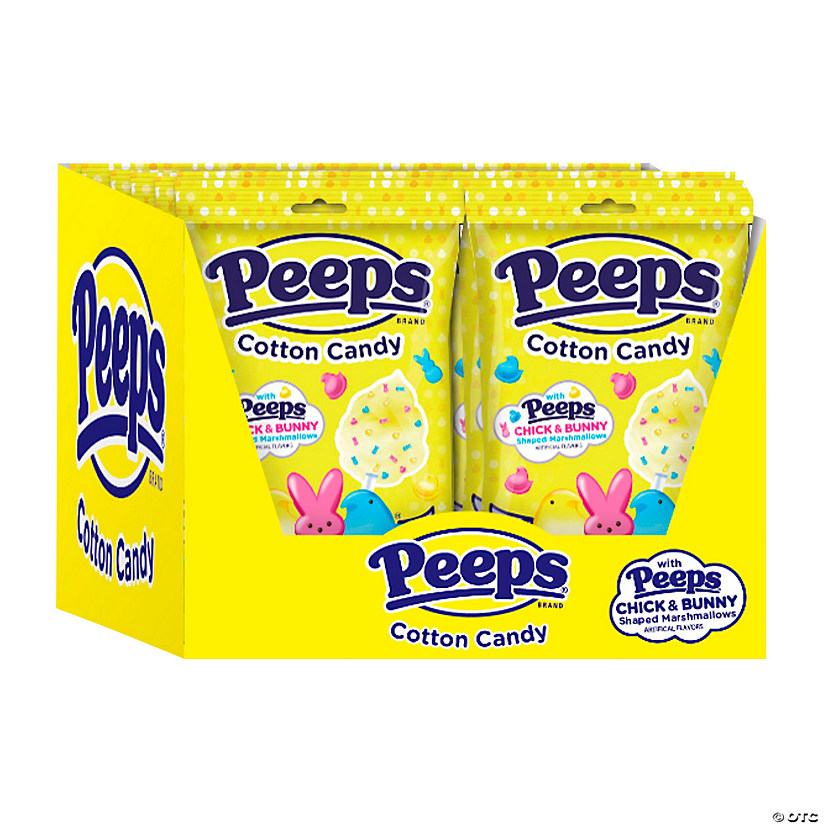 PEEPS<sup>&#174;</sup> Cotton Candy Packs - 12 Pc. Image