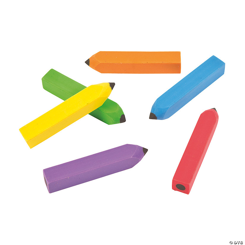 PencilShaped Erasers