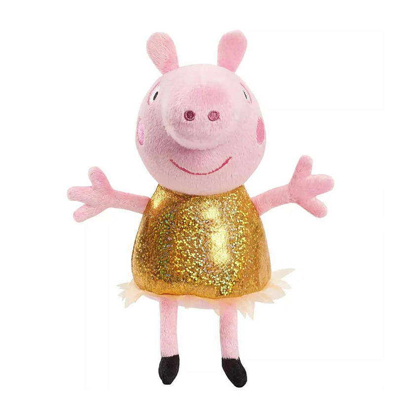 Peppa Pig 6 Inch Bean Plush  Peppa Pig Hollywood Dress Image