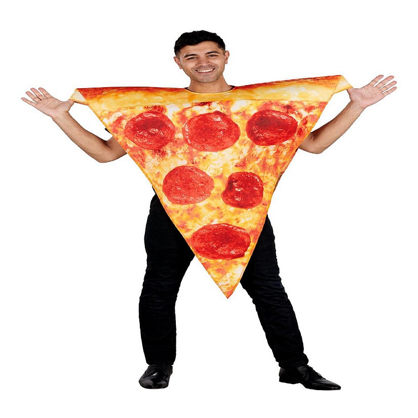 Pepperoni Pizza Adult Costume  One Size Image