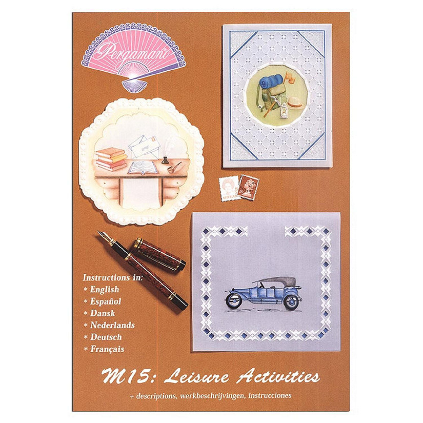 Pergamano Pattern Booklet M15 Leisure Activities Image