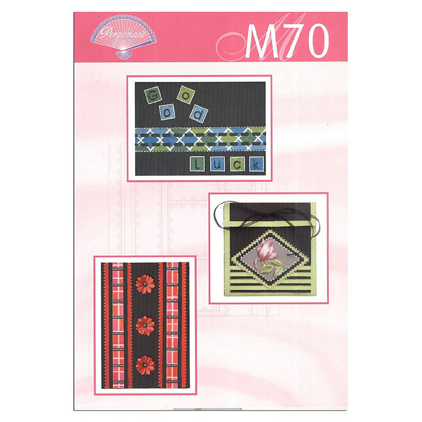 Pergamano Pattern Booklet M70 Colorful Black Image