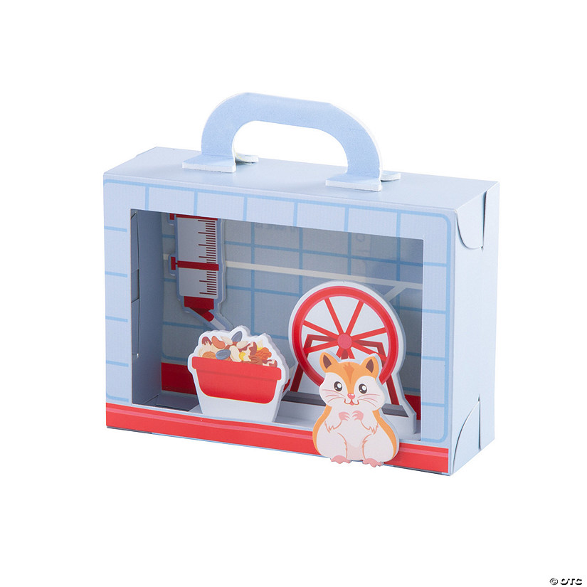 Pet Hamster in a Box Craft Kit - Makes 12 Image