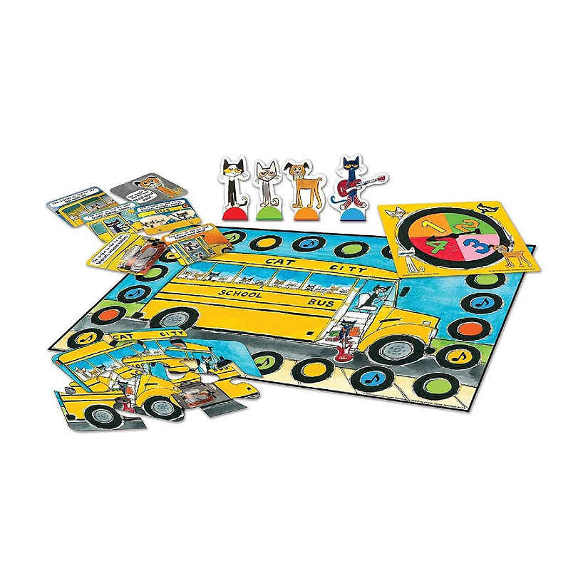 Pete The Cat Wheels on the Bus Game  3+ Players Image