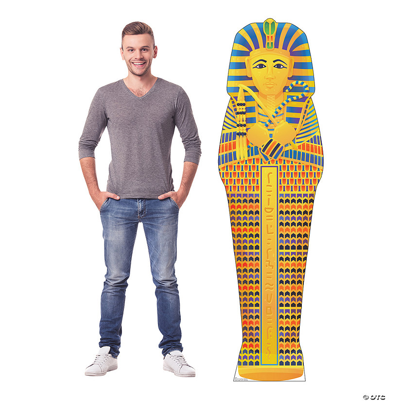 Pharaoh Sarcophagus Mummy Life-Size Cardboard Cutout Stand-Up Image