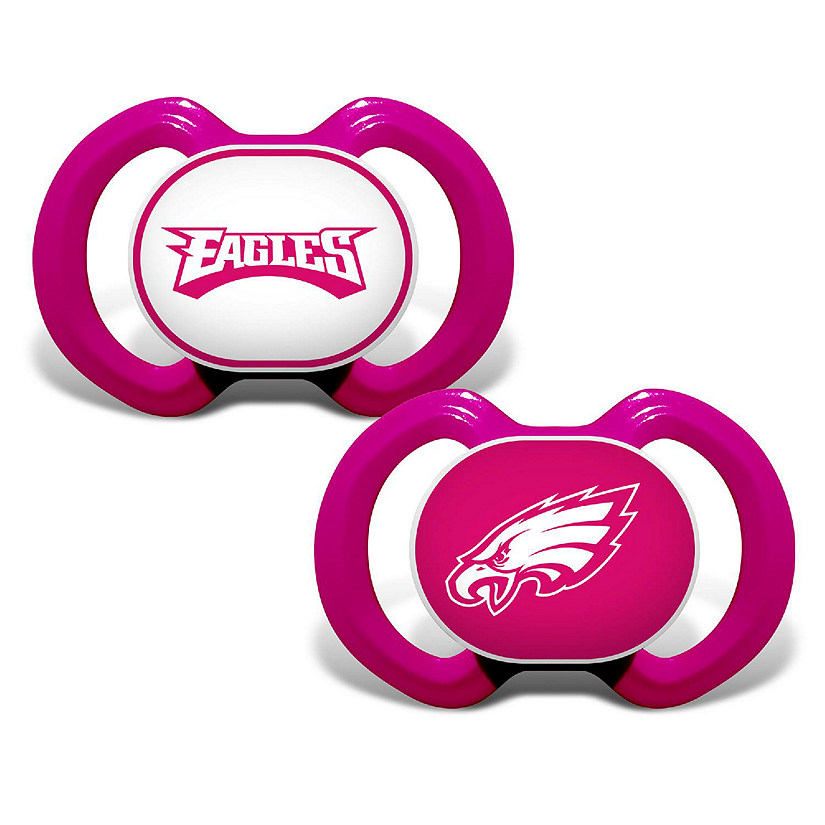 Philadelphia Eagles - Pink Pacifier 2-Pack Image