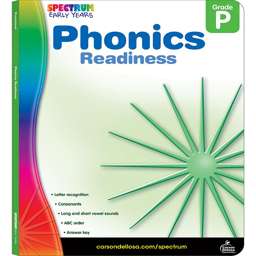 Phonics Readiness, Grade PK Image