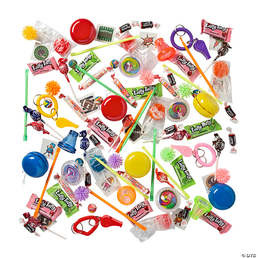 Pi&#241;ata Toy & Candy Assortment - 100 Pc. Image