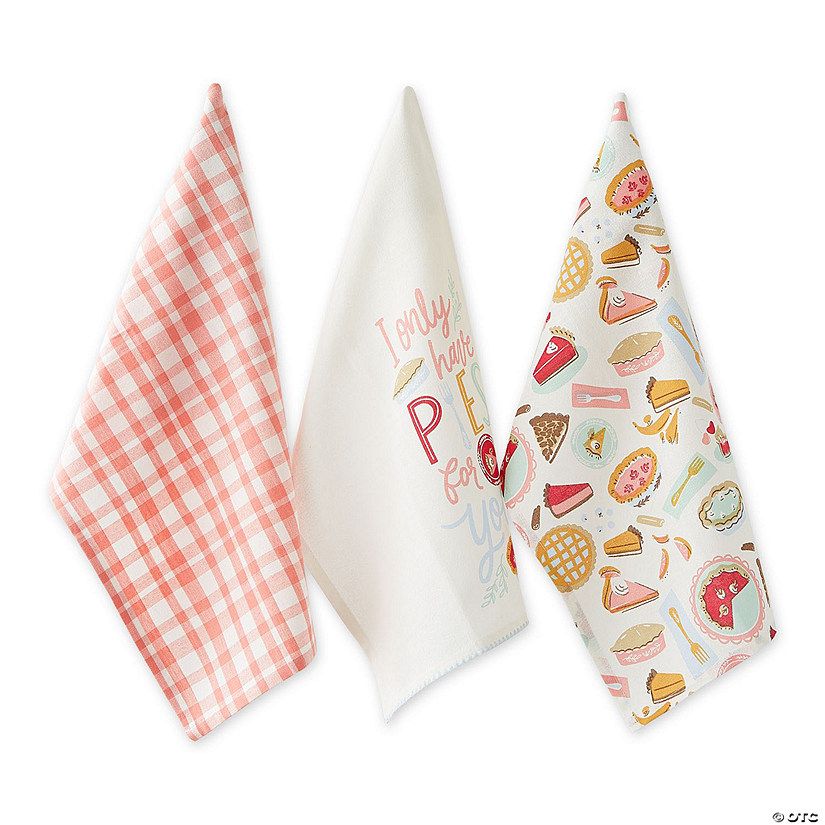 Pies For You Dishtowel (Set Of 3) Image