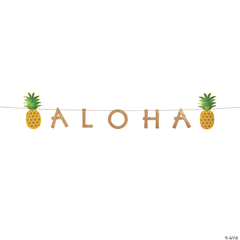 Pineapple Aloha Jointed Banner Image