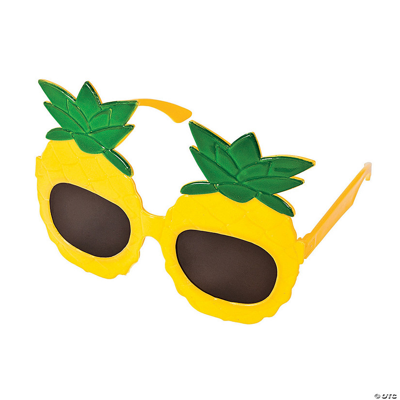 Pineapple Sunglasses - 12 Pc. Image