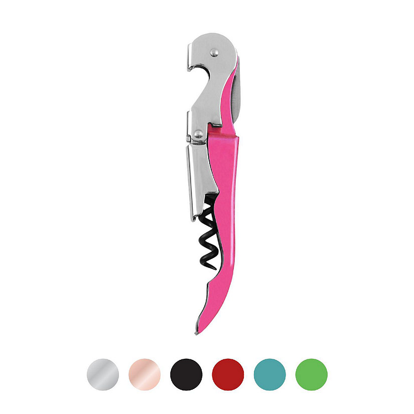 Pink Truetap&#8482; Double-Hinged Corkscrew Image