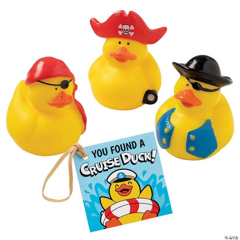 Pirate Cruise Ducks Kit for 12 Image