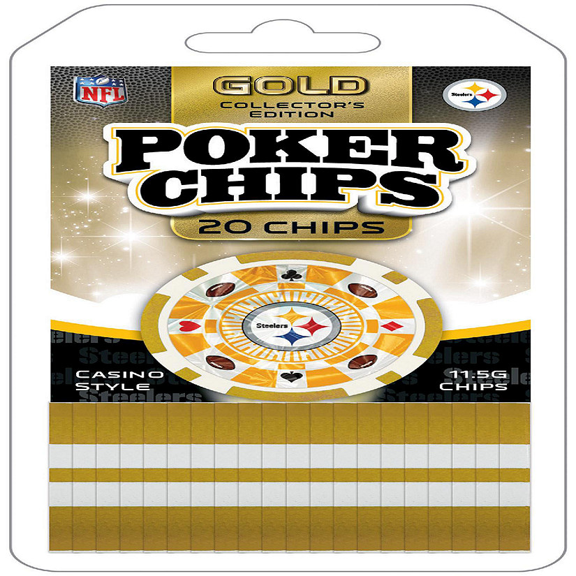 Pittsburgh Steelers 20 Piece Poker Chips Image