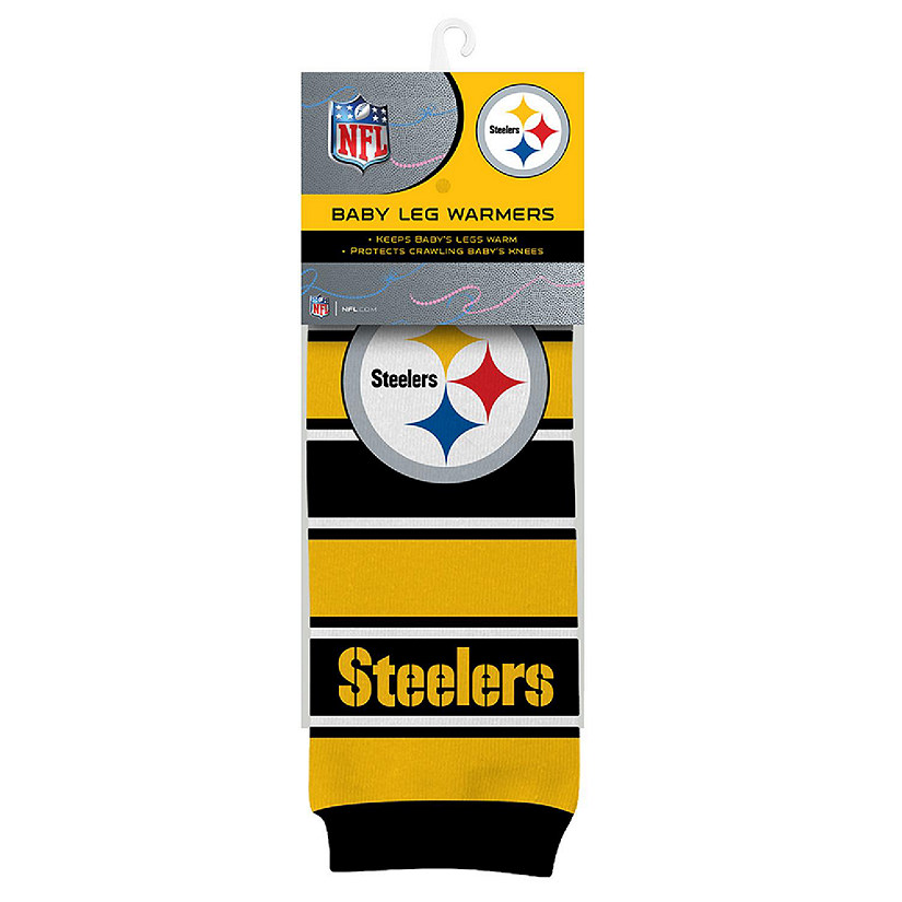 Pittsburgh Steelers Baby Leg Warmers Image