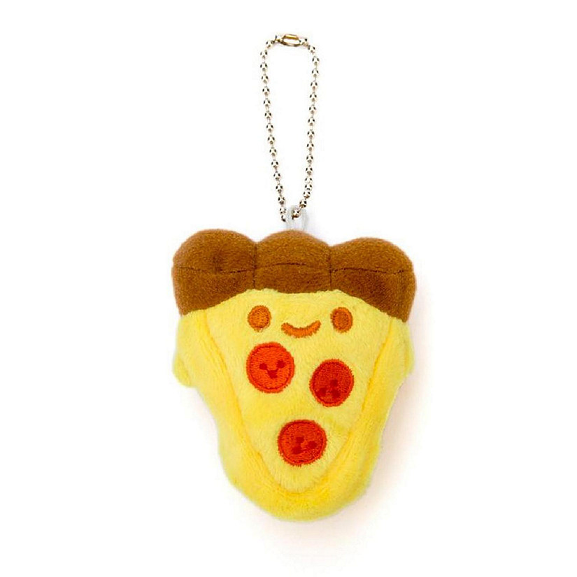 Pizza Plush Charm Keychain Image