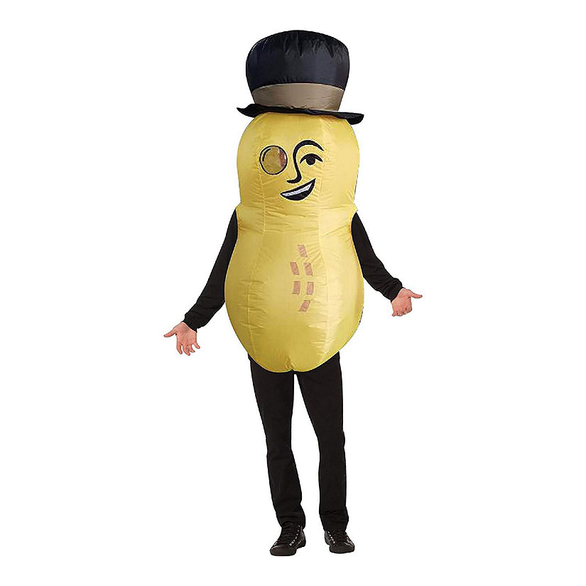 Planters Mr. Peanut Inflatable Adult Costume  One Size Image