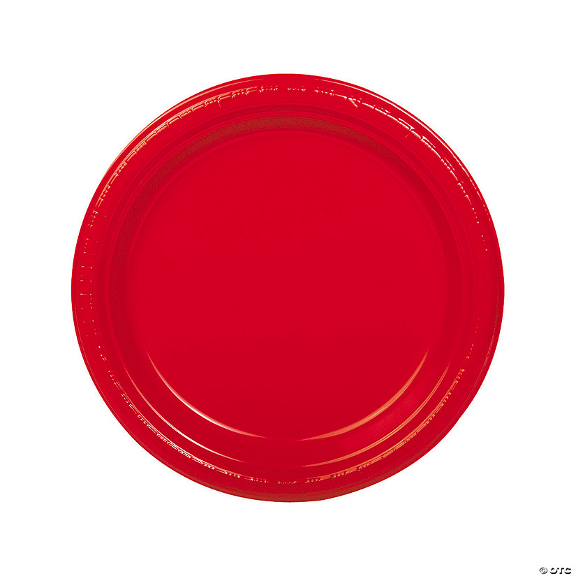 Plastic Dinner Plates - 20 Ct. Image