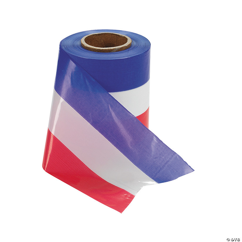 Plastic Patriotic Ribbon Image