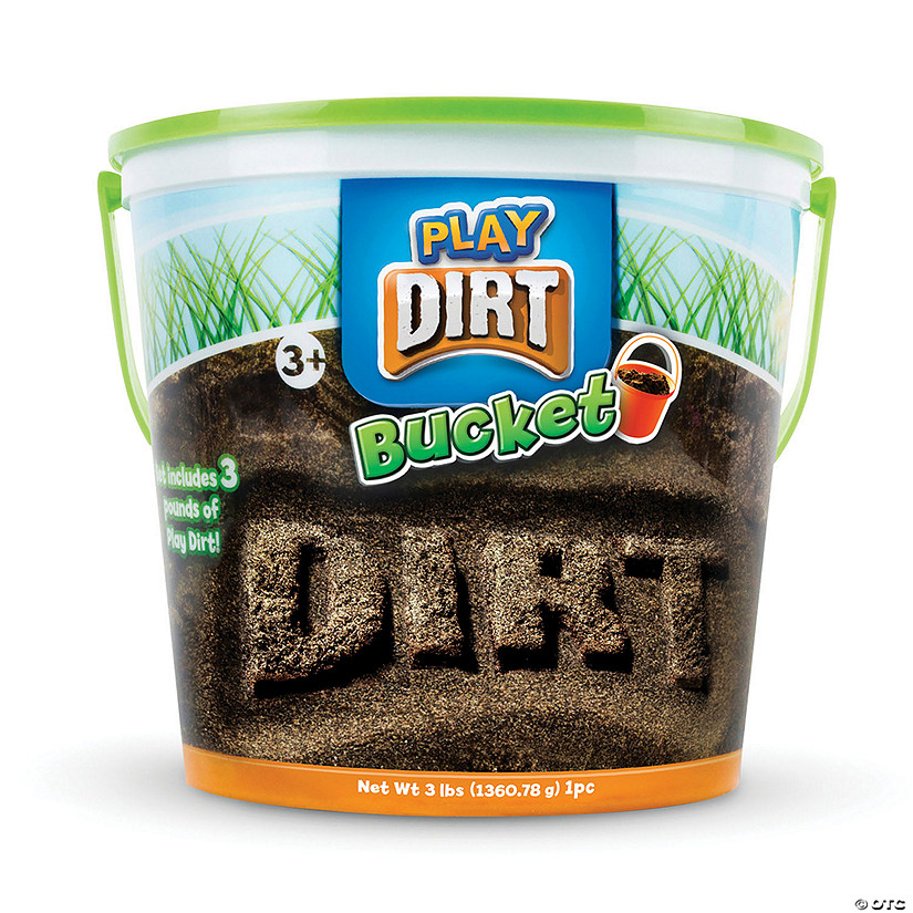 Play Visions Play Dirt Bucket, 3 Pounds Image