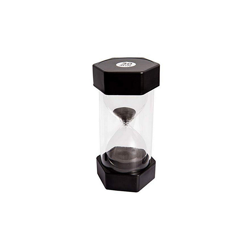 Playlearn 6-in Black Sand Timer- 30 Min Image