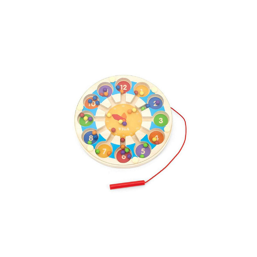 Playlearn Magnetic bead Trace - Clock Image
