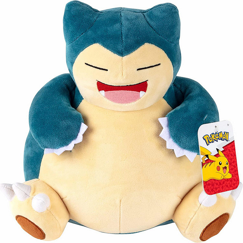 Pok&#233;mon 12" Snorlax Plush Stuffed Animal Toy - Officially Licensed - Gift for Kids Image