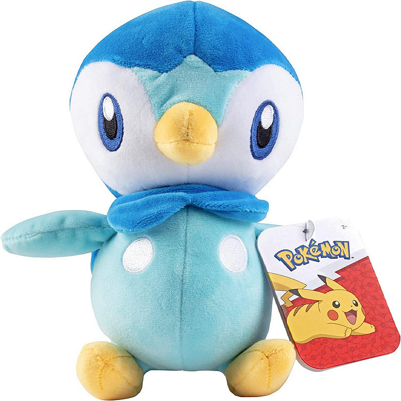 Pok&#195;&#169;mon Piplup 8" Plush Stuffed Animal Toy - Officially Licensed - Great Gift for Kids Image
