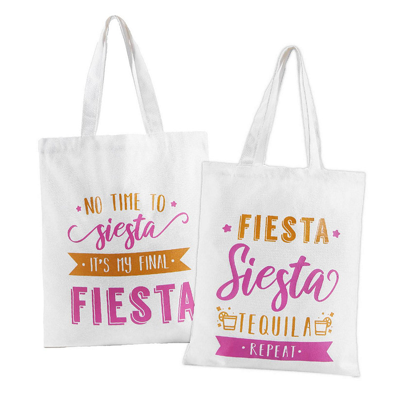 Pop Fizz Designs Bridesmaid Final Fiesta Canvas Bags Image