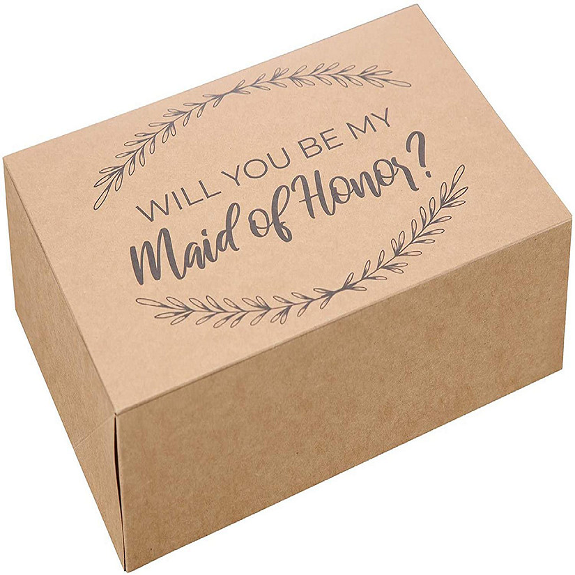 Pop Fizz Designs Maid Of Honor Proposal Box Image