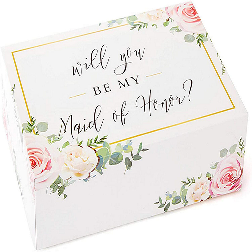 Pop Fizz Designs Maid Of Honor Proposal Box Image