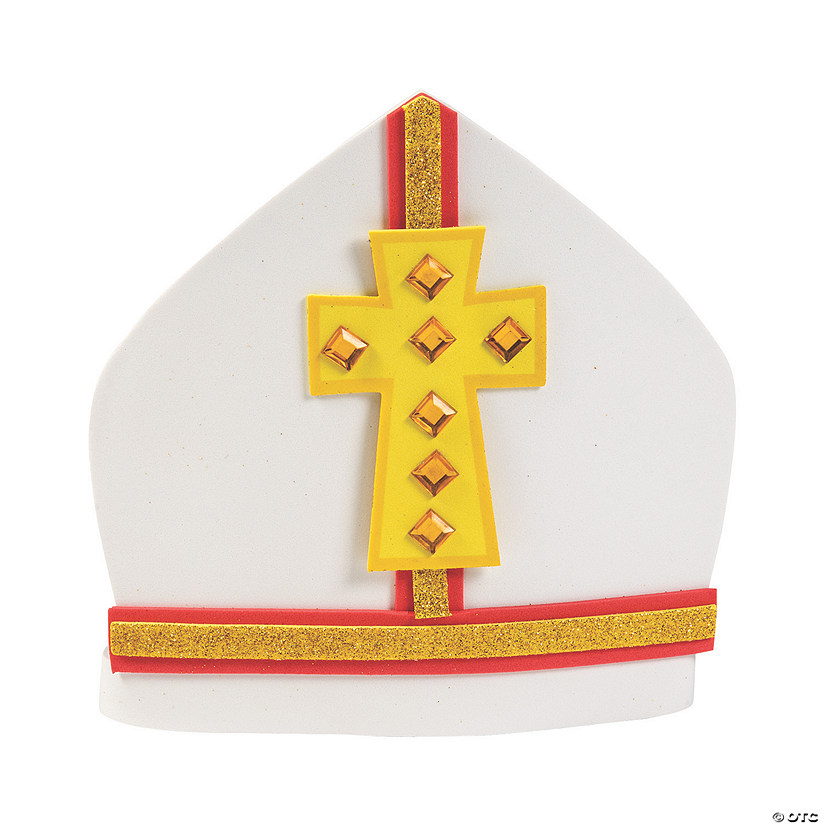 Pope Hat Craft Kit - Makes 12 Image