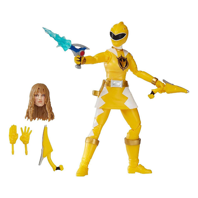 Power Rangers Lightning Collection Action Figure  Dino Thunder Yellow Ranger Image