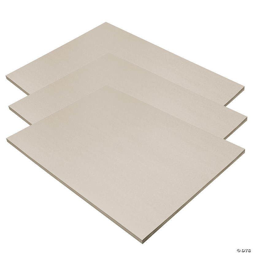Prang Construction Paper, Gray, 18" x 24", 50 Sheets Per Pack, 3 Packs Image