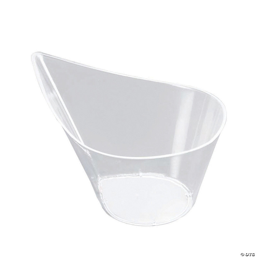 Premium 4.375" Clear Teardrop Disposable Plastic Cups (288 Cups) Image