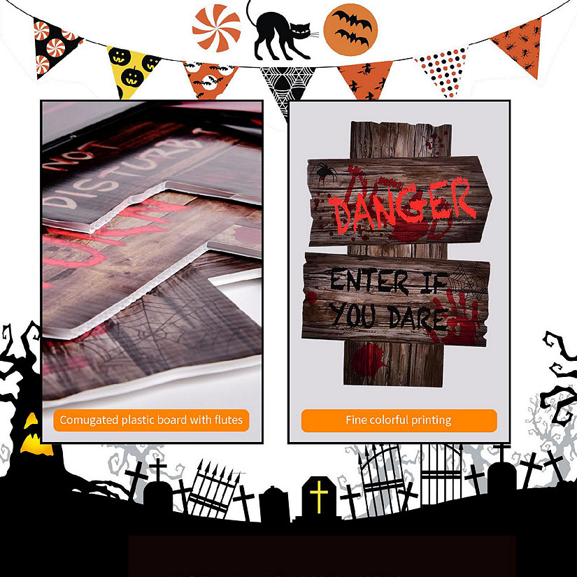 Presence -  Bloody Hands Halloween Yard Signs Image