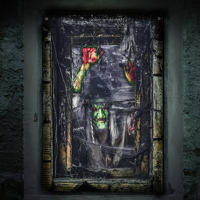 Presence - Halloween Witch Curtain Image