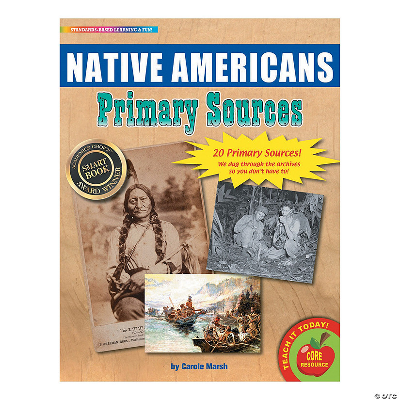 Primary Source Documents: Native Americans - 20 Pc. Image