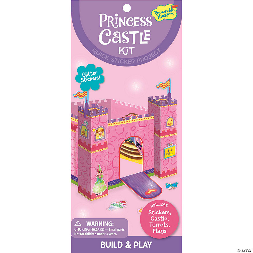 Princess Castle Quick Sticker Kit Image