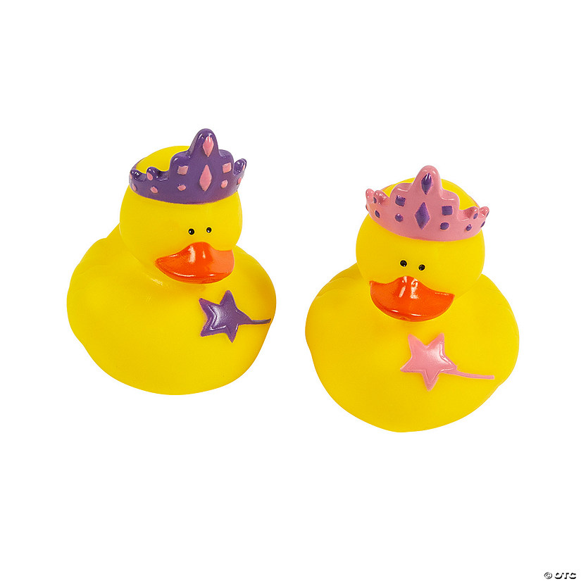 Princess Rubber Ducks - 12 Pc. Image
