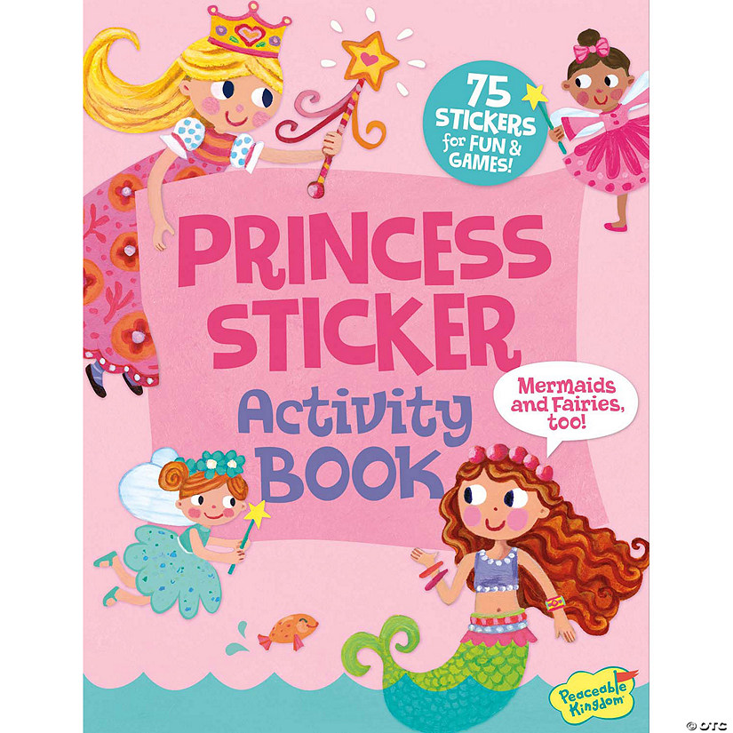 Princess Sticker Activity Book Image