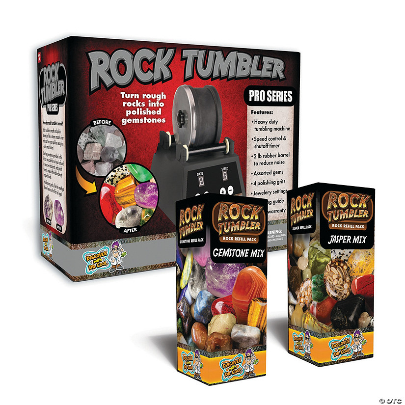 Pro Series Rock Tumbler and Refill Kit Set of 2 Image