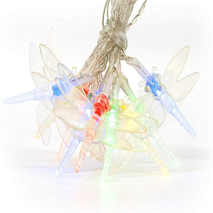 ProductWorks Ultra Plus LED 10 Lights Battery Operated LED Lights- Dragonfly Image