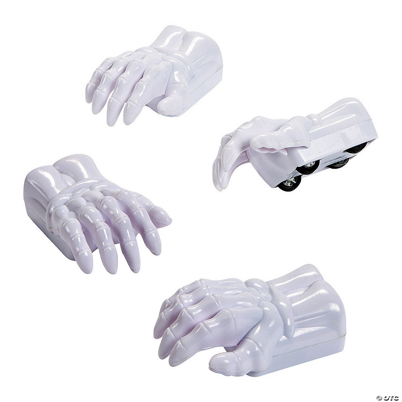 Pull-Back Skeleton Hands Image
