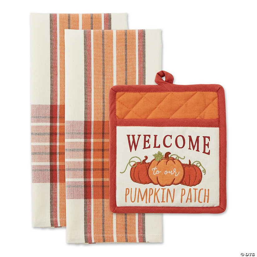 Pumpkin Patch Potholder Gift (Set Of 3) Image