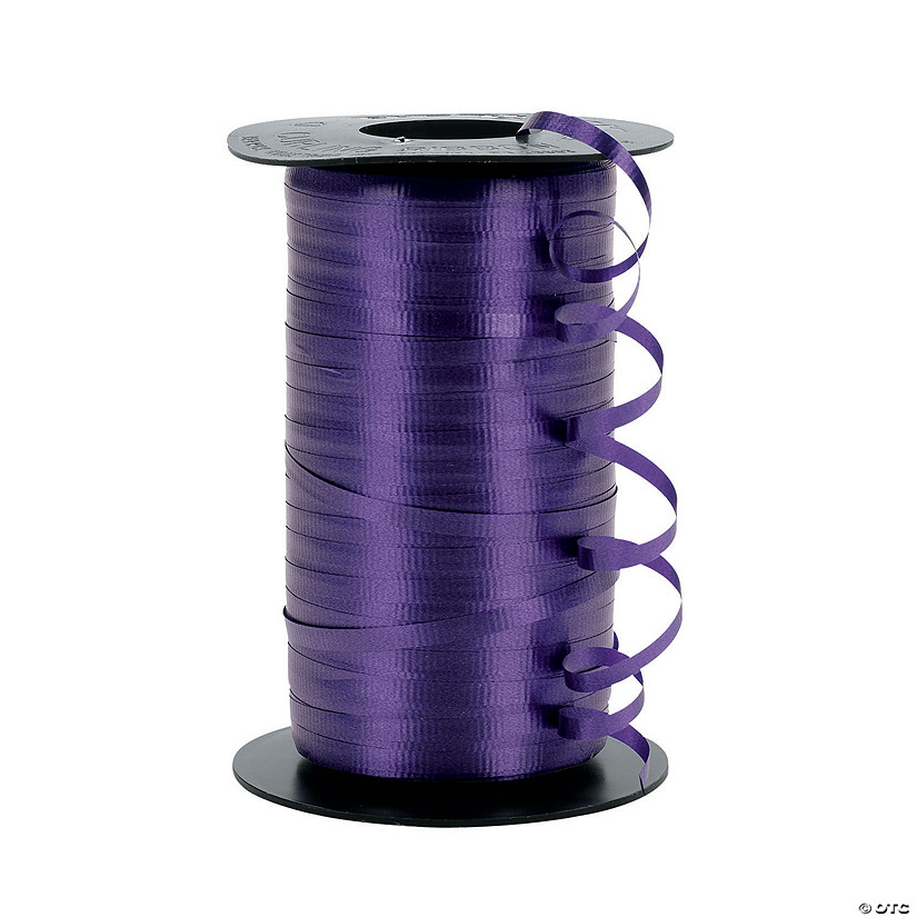 Purple Curling Ribbon Image