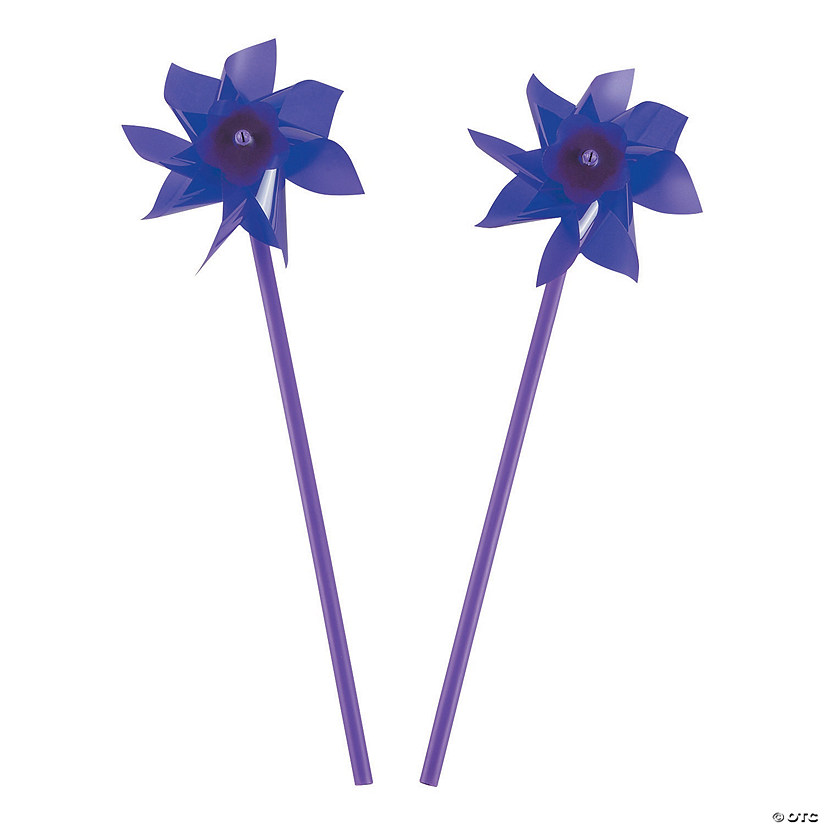 Purple Pinwheels - 36 Pc. Image